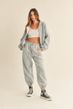 Rae Jogger Set - Grey