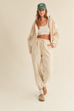 Rae Jogger Set - Ecru