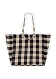 Elisa Big Vichy Greige Tote