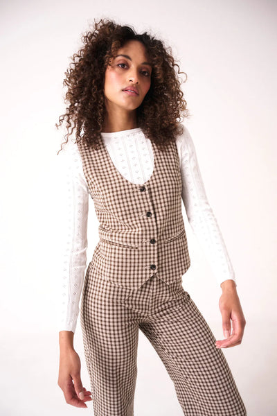 Soho Vest Gingham