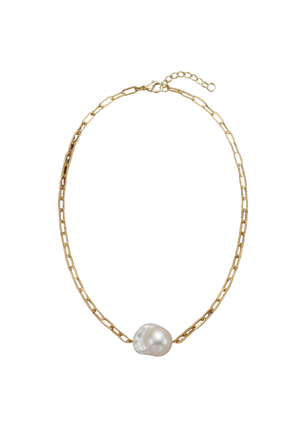 Almost Antique Pearl Talisman Necklace