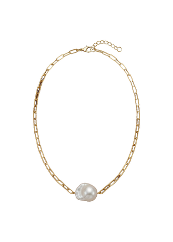 Almost Antique Pearl Talisman Necklace