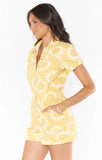 Cannon Romper - Paradise Sun Denim