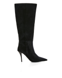 Billini Willemina Boot in black velvet side view