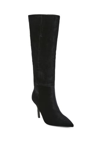 Billini Willemina Boot in black velvet