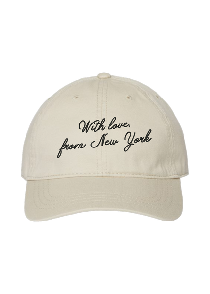 Cowboy Stargirl With Love, From New York Embroidered Hat