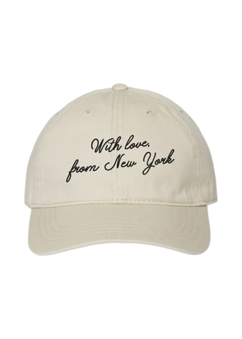 Cowboy Stargirl With Love, From New York Embroidered Hat