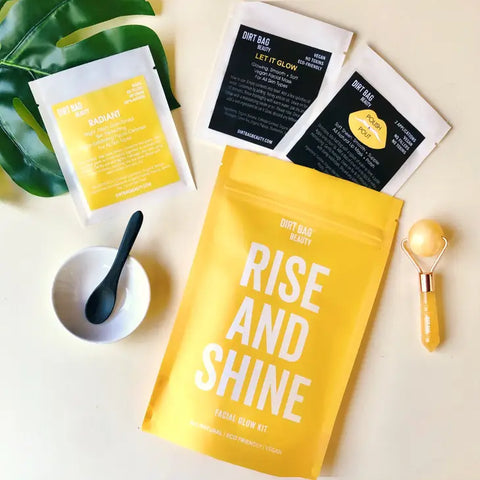 Vegan Facial Gift Set - Rise and Shine