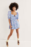 Charlene Puff Sleeve Mini Dress