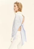 Mel Top - Blue/White Stripe