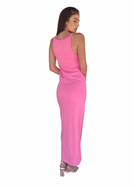 Candi Dress - Neon Pink