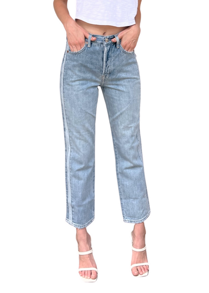 Charlie High Rise Straight Jean - Cabo