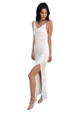 Alice Cowl Back Gown - Ivory