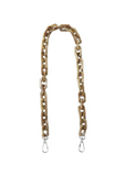 Squared Chain Handle - Brown
