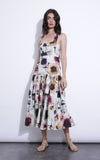 Serena Print Midi Dress