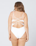Pointelle Rib Gianna One Piece Swimsuit