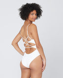 Pointelle Rib Gianna One Piece Swimsuit