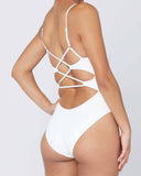 Pointelle Rib Gianna One Piece Swimsuit