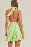 Gigi Halter Mini Dress
