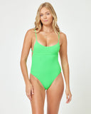 Ribbed Bree One Piece Swimsuit