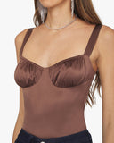 Ruched Cup Bodysuit