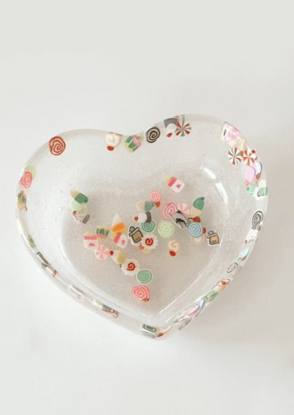 Resin Heart Tray
