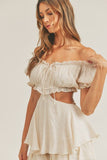 Oasis Romper - Cream