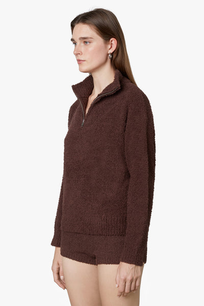 Quarter Zip Plush Sweater