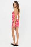 Palmer Floral Strapless Tube Dress - Coconut Girl