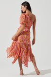 Santorini Dress - Pink Multi Floral