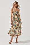 Marlene Dress - Tropical Papaya