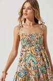 Marlene Dress - Tropical Papaya