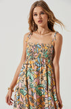 Marlene Dress - Tropical Papaya
