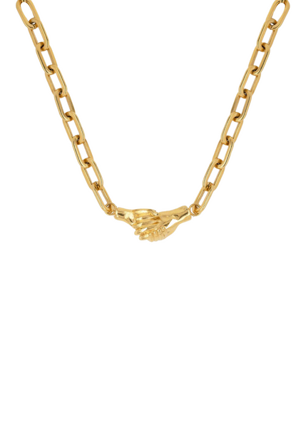 I Want to Hold Your Hand Necklace
