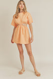 Cayman Mini Dress - Apricot