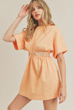 Cayman Mini Dress - Apricot