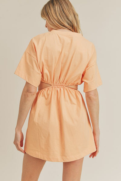 Cayman Mini Dress - Apricot