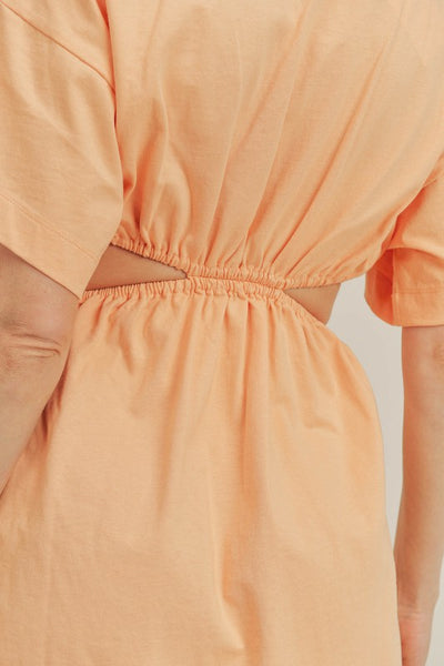 Cayman Mini Dress - Apricot
