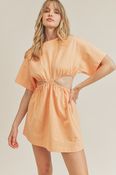 Cayman Mini Dress - Apricot
