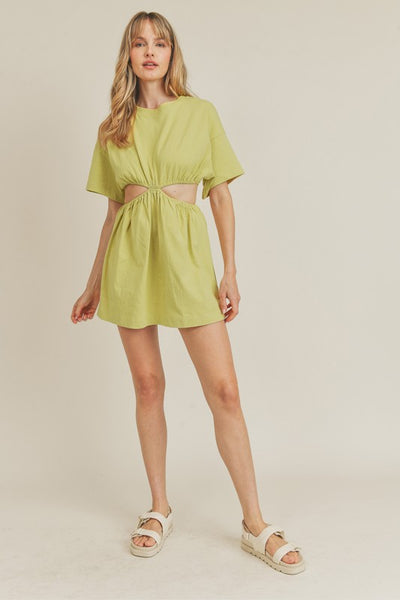 Cayman Mini Dress - Kiwi