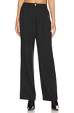 Pleated Trouser - Jet