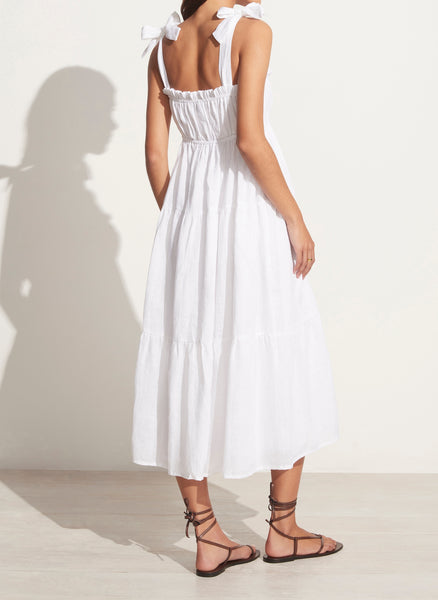Bellamy Midi Dress - White