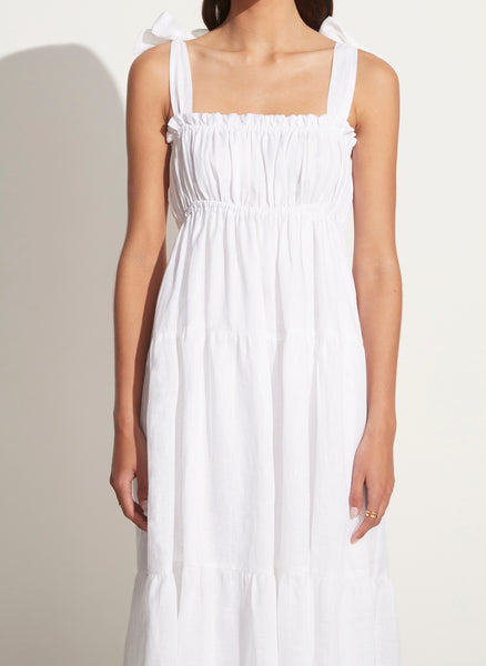 Bellamy Midi Dress - White
