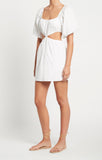 Gabelli Mini Dress - Plain White