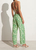 Pallenberg Pants - Tulli Print Green