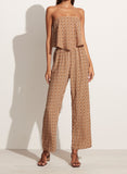 Bettina Scarf Top - Del Camaron Tan