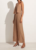 Bettina Scarf Top - Del Camaron Tan