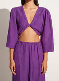 Palmera Top - Violet