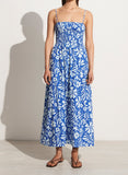 faithfull the brand tergu maxi dress FAITHFULL Tergu Maxi Dress in Sky Blue