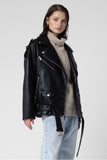 Faye Faux Leather Jacket
